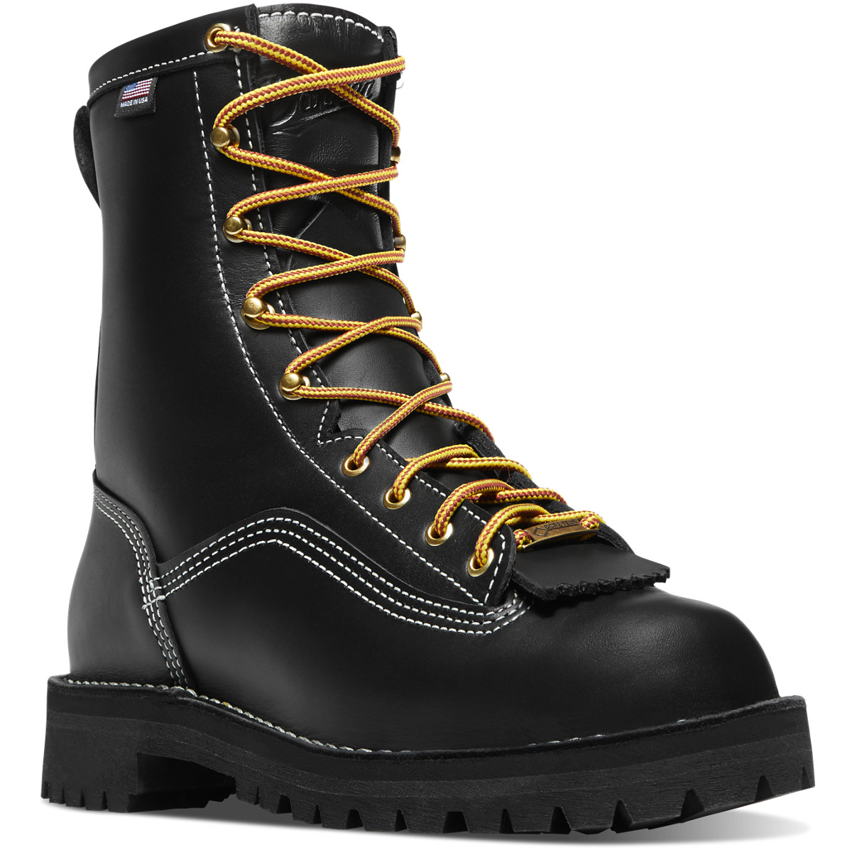 Danner Super Rain Forest Black Work Boots Mens - South Africa 21745WMTG